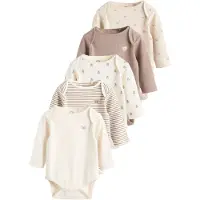 Next Rompertje/body lichtbeige / bruin / lichtbruin