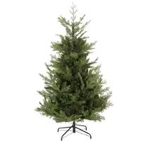 HOMCOM Kunst-kerstboom pe 100x150cm -