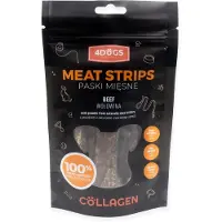 4DOGS – Vleessticks met rundvlees en hertengewei – 100 g – Natuurlijk – Proteïnerijk