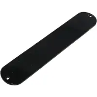 Fazley Backplate voor gitaar en basgitaar - 10684 - Zwart