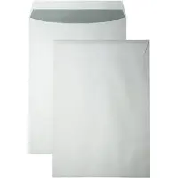 DULA EB4 Enveloppen - Akte envelop - 262 x 371 mm - 100 stuks - Zelfklevend met plakstrip - 120 gram -