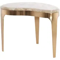 Light & Living Bijzettafel Giulio - Bruin - Ø51x36cm - Modern