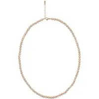 NAEMI Ketting rose-goud / transparant
