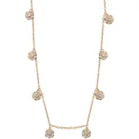 Faina Ketting goud / transparant