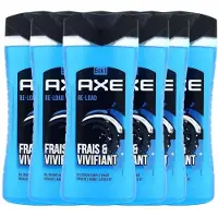 Axe Re-Load – Douchegel – Frais & Vivifiant – 5-in-1 – Herenverzorging – 6×250 ml
