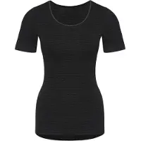 Conta Con-ta - dames thermo shirt met korte mouw - zwart gestreept - maat 50