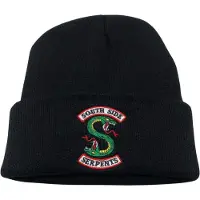 Fifo Riverdale Muts, Beanie, Zwart, South Side Serpents, Archie, Jughead Jones, Betty, Veronica, Cheryl Blossom, Bughead
