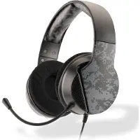 Freaks and Geeks SPX-300 - Bedrade Gaming Headset - Buigbare/Afneembare Microfoon - PS5 - Grijs Camo