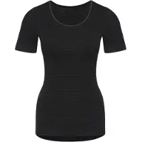 Conta Con-ta - dames thermo shirt met korte mouw - zwart gestreept - maat 46