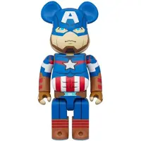 MEDICOM TOY 400% Bearbrick - Captain America