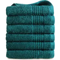 PHLOX Supreme Handdoeken 50x100 - set van 6 - Zware kwaliteit 600 g/m2 - Mozaiek