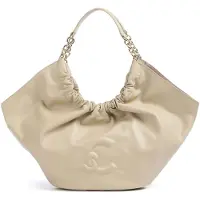 Coccinelle Dames Schoudertassen Smash - Creme - Maat ONESIZE