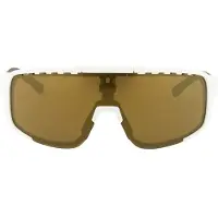 Agu Bold 2.0 - Fietsbril - Unisex - Wit - Zichtverbetering - Contrastverhogende Bronze Lens - UV400 Bescherming - Anti-fog