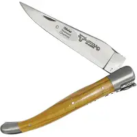 Laguiole En Aubrac Classic 12cm olijfhout L0212OLI-FSB1