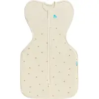 Love to Dream Babyslaapzak Swaddle Up - Inbakeren - Baby 3-6 maanden - 6-8.5 kg - All Season - 1.5 TOG - Oat Twigs