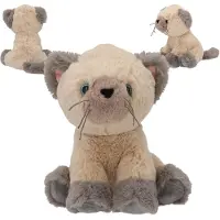 Depesche - TOPModel knuffel kat Amber 16 cm - FUR EVER FRIENDS