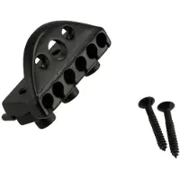 Fazley 10678 locking nut voor headless gitaar zwart
