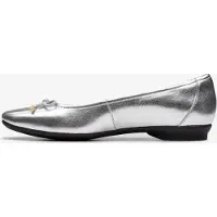 Clarks Candra Licht Zilver Metallic Schoenen