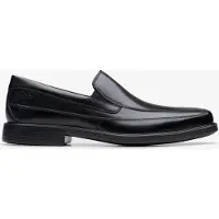 Clarks Cosgrove Vrije Zwarte Leren Schoenen