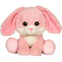 Canal Toys Puppy Eyes Pets knuffel - - Roze konijn - 22 cm
