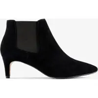 Clarks Laina 55 Boot 2 Zwarte Suede Laarzen