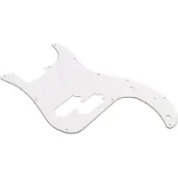 Fazley Slagplaat voor P-stijl basgitaar - 10658 - Wit