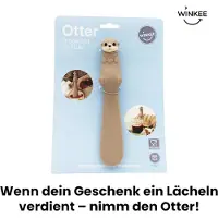 Winkee Otter Silicone Schermprotector Spatel