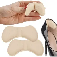 Springos Hielbeschermer - Hielzooltjes - Hakbeschermer - Hielkussen - Anti Slip - Hakken - Beige