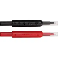 Chauvin Arnoux P01102127Z Stekker CAT IV 1000 V Rood, Zwart 1 stuk(s)