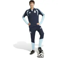 Adidas Argentinië Trainingspak 1/4-Zip 2026-2028 Donkerblauw Lichtblauw Wit