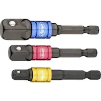 Vigor V7603/3 Dopsleuteladapterset 6.3 mm 1/4 inch Aandrijving 1/4 (6.3 mm) 1 set(s)