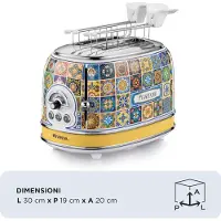 Ariete 0155/0P 6 2 snede(n) 810 W Geel