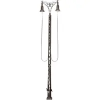 Viessmann Modelltechnik H0 Vakwerklantaarn Dubbel Kant-en-klaar model 6390 1 stuk(s)