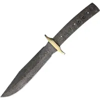 Knifemaking Bowie Blade Damascus