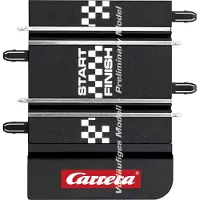 Carrera Go!!! Racebaanonderdeel - GO!!! Aansluit stuk - 1 Baandeel met aansluitingen voor Controllers onderdeel