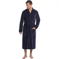 Ten Cate Badjas navy blues maat L