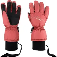 Sinner skihandschoenen Phoenix wit Jongens/Meisjes Polyester Meerkleurig - maat 7-8