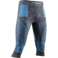 X-Bionic Energy Accumulator 4.0 Melange 3/4 Broek Heren, grijs/blauw S 2019 Base Layer broeken