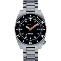 Breil Analoog horloge 'Manta Seeker' rood / zwart / zilver / wit
