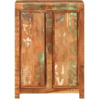 vidaXL Dressoir 55x33x75 cm massief gerecycled hout