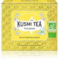 Kusmi Tea Biologische groene thee Green Jasmine – 20 mousseline theezakjes