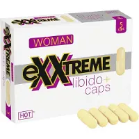 Hot Exxtreme Libido voedingssupplement capsules voor vrouwen (5 stuks)