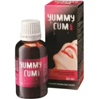 Cobeco pharma Yummy Cum Drops - voedingssupplement druppels voor mannen - 30ml