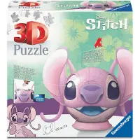 Ravensburger Stitch - Angel with Ears 3D Puzzel (77 stukjes)