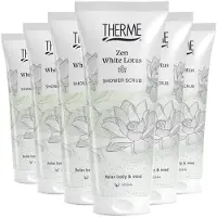 Therme 6x Zen White Lotus Shower Scrub 200 ml