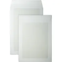 DULA Bordrug Enveloppen - EA4 - 220 x 312 mm - 10 stuks- Zelfklevend met plakstrip - 120 Gram -