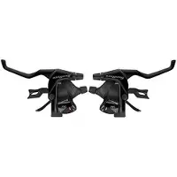 Sunrace Lever-hendel vtt stm500 8x3v. zwart voor v-brake compatibel met shimano (paar)