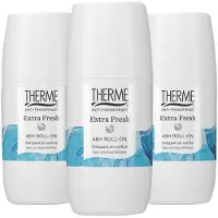 Therme 3x Anti-Transpirant Extra Fresh 48H Roll-On 60 ml