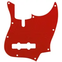 Boston M5V-210-SRD pickguard, Sire Marcus Miller V-series 5-string, 2 ply, sparkling red