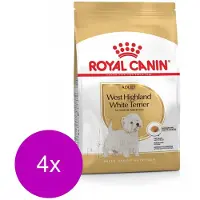 Royal Canin 4x Hondenvoer Droog West Highland White Terrier Adult 3 kg